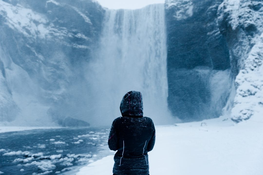 La cascade de Skogafoss