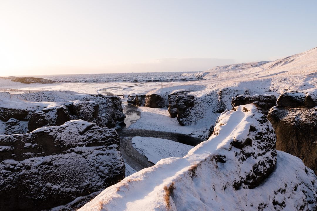 Le Fjadrargljufur Canyon