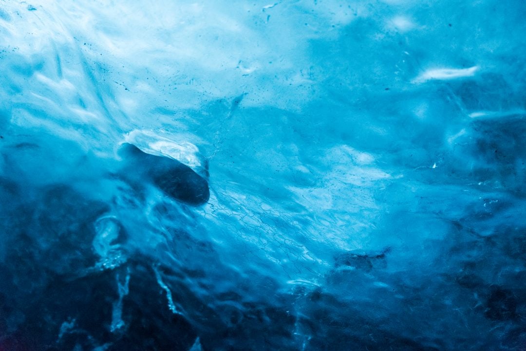 Grotte de glace en Islande