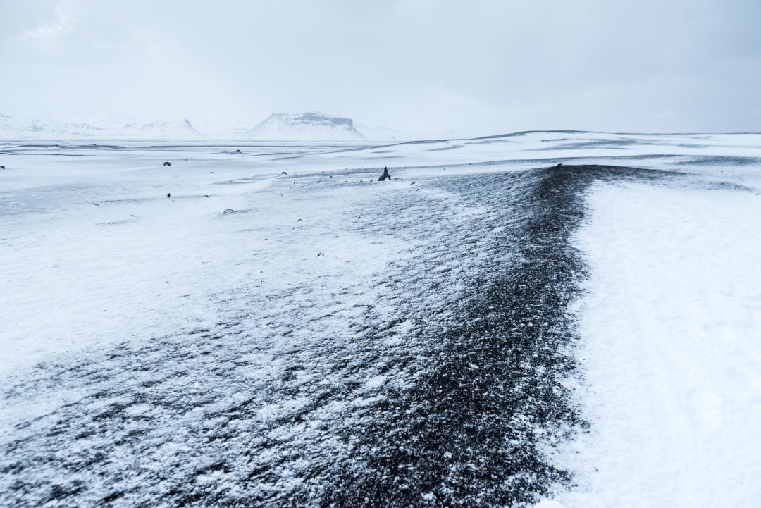 Plage de Sólheimasandur en Islande