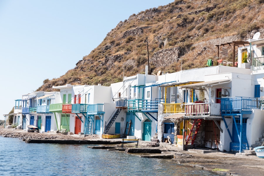 Garages à bateaux de Klima