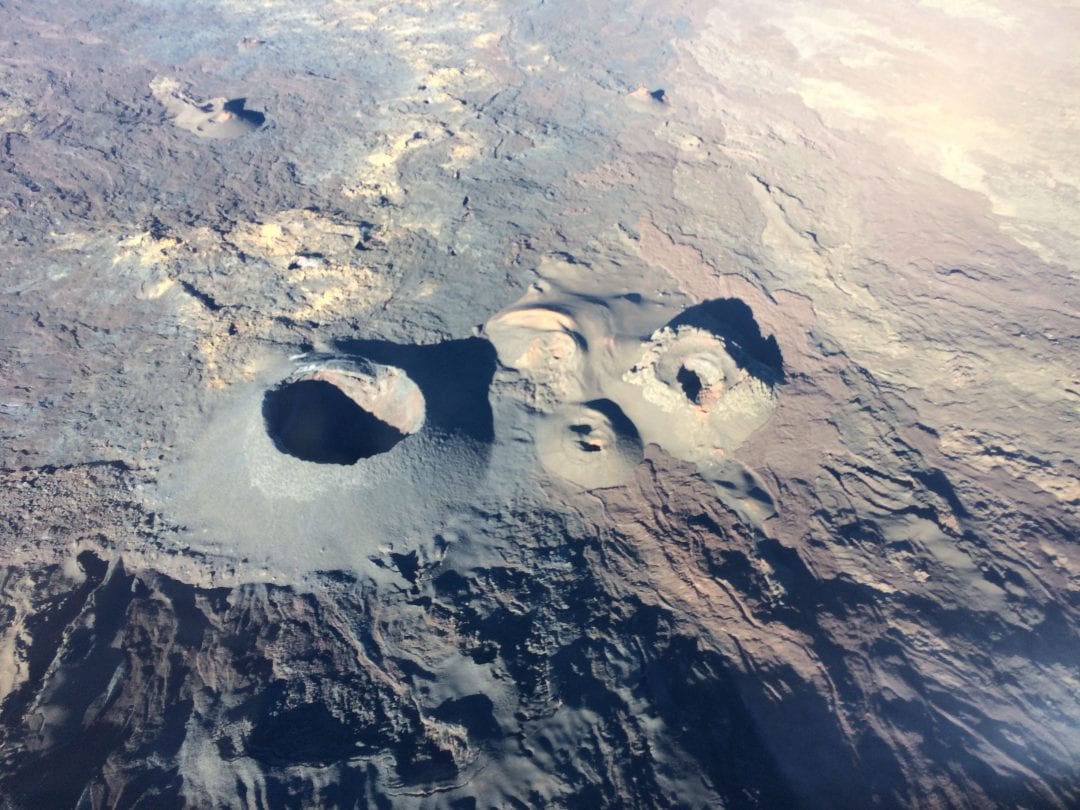 Survol Piton de la Fournaise