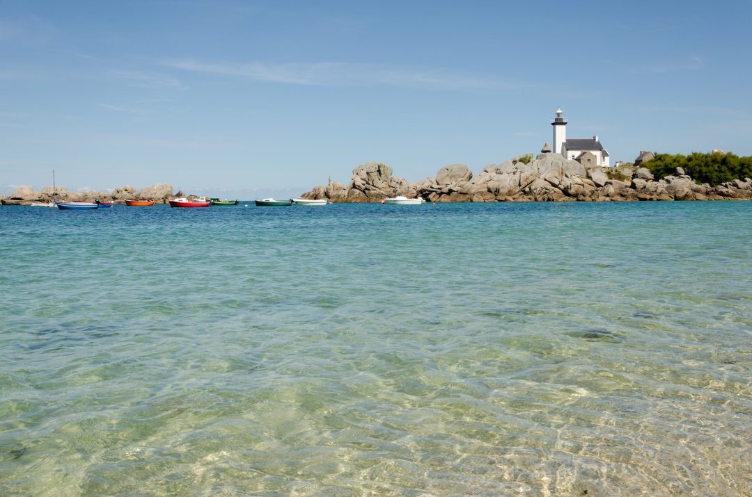 Phare de Pontusval à Brignogan-Plage