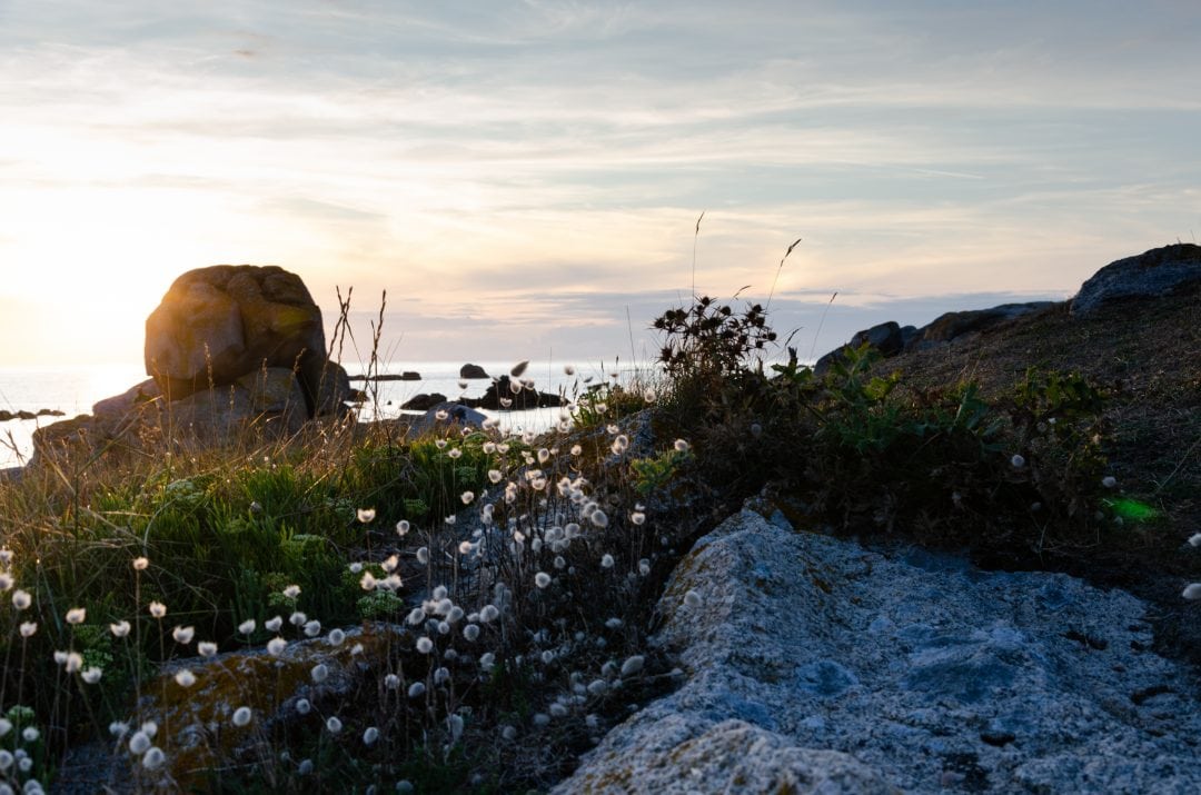 Coucher de soleil dans le Finistère