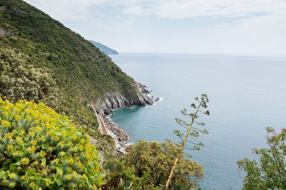 Vue au Cinque Terre