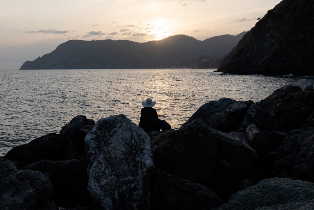 Coucher de soleil au Cinque Terre