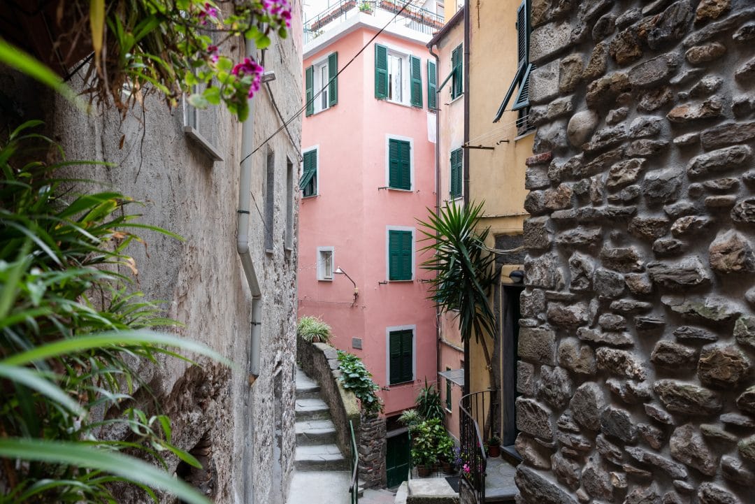 Ruelles à Vernazza