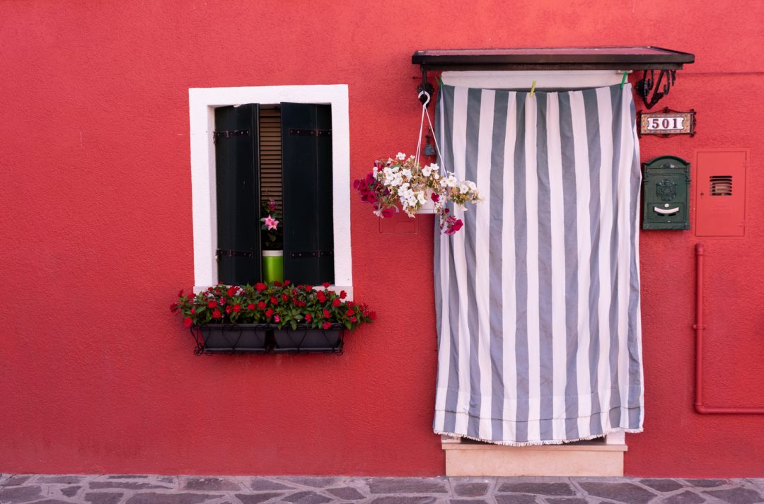 Burano et ses façades colorées