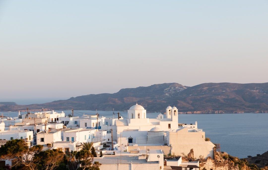 Milos vue sur Plaka