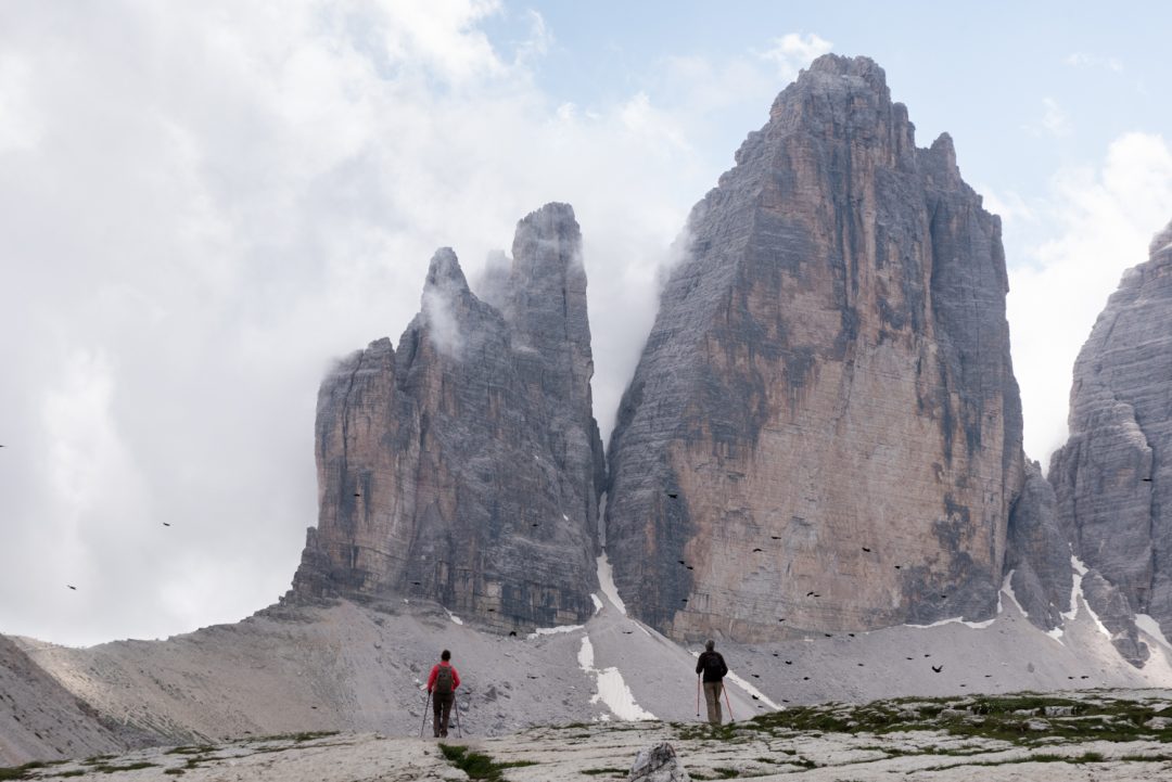 Randonneurs au Tre Cime