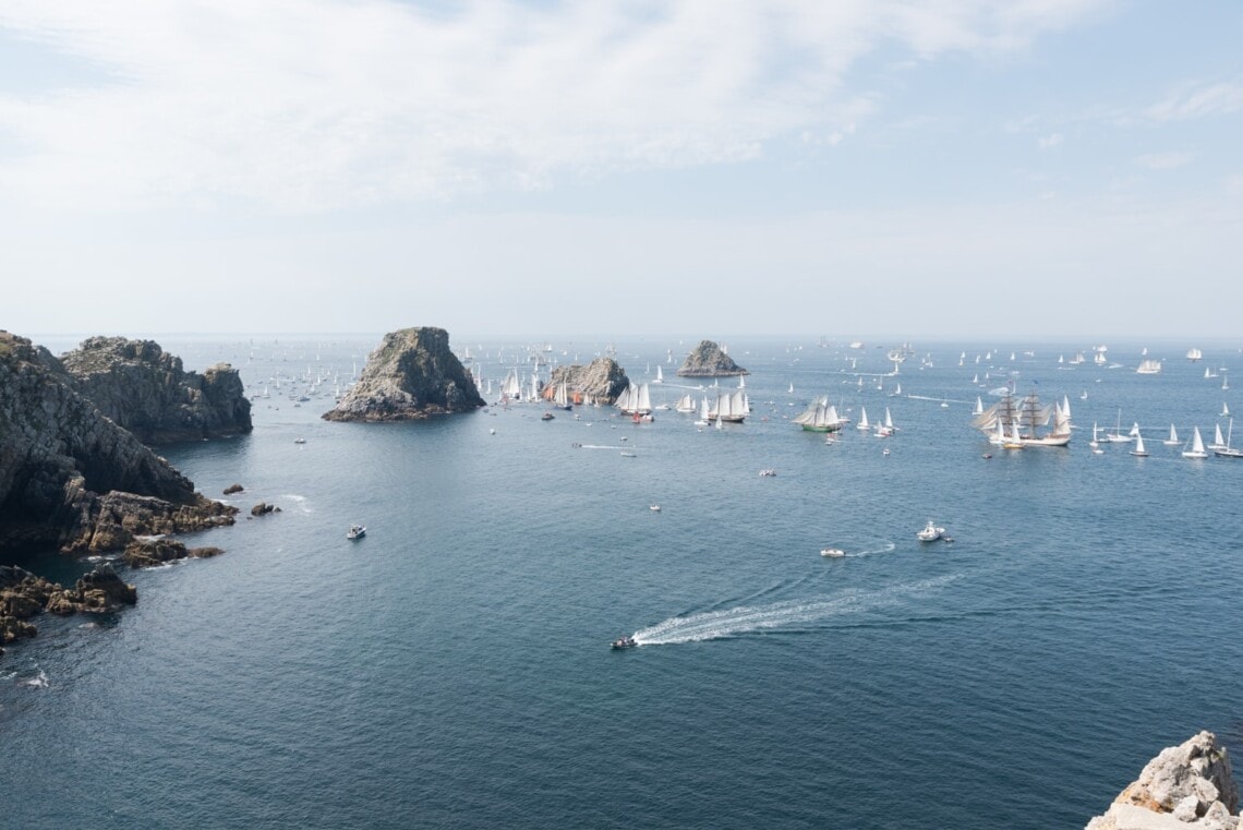 Parade de la mer depuis les Tas de Pois