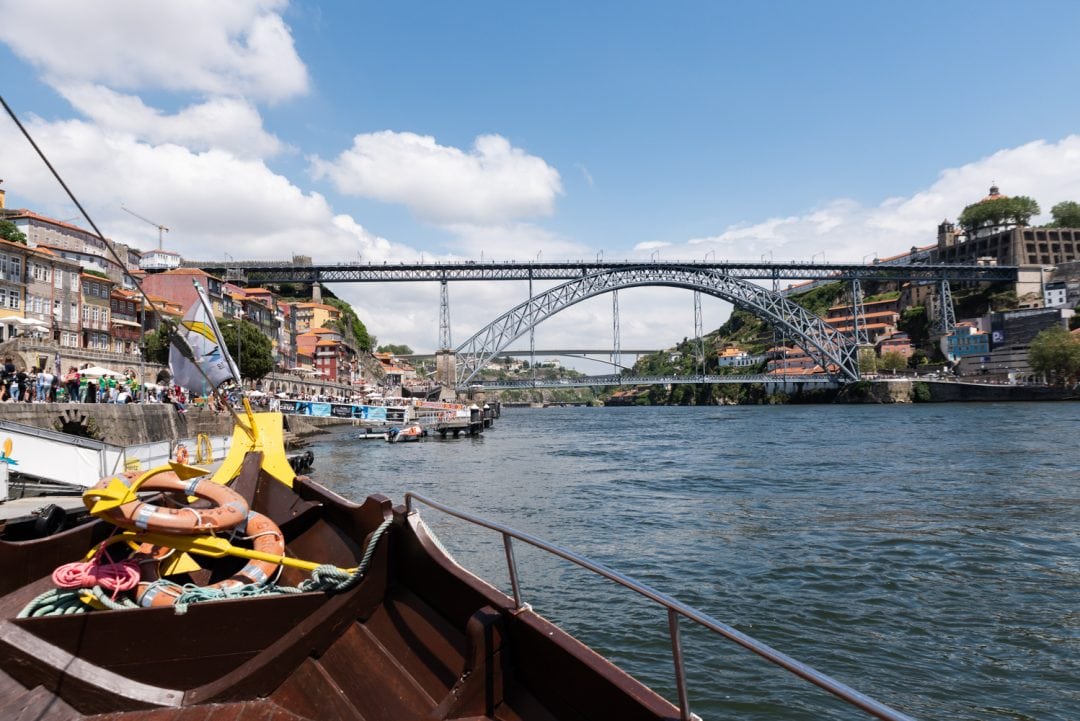 Balade en bateau sur le douro