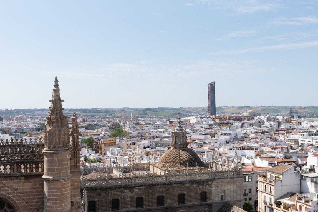 Vue de la Giralda à Séville