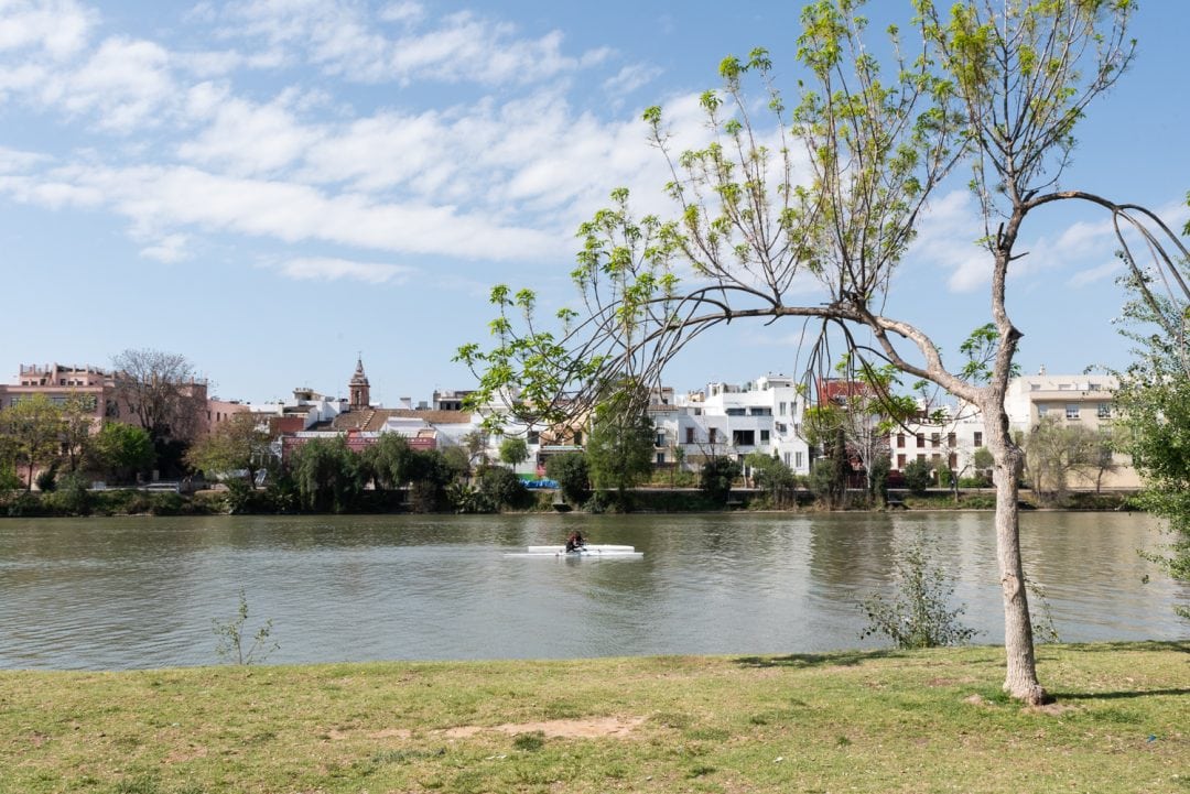 Vue sur le fleuve Guadalquivir