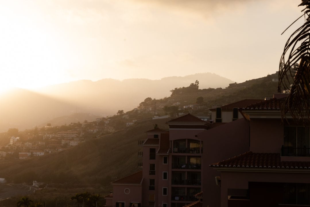 coucher de soleil Madère
