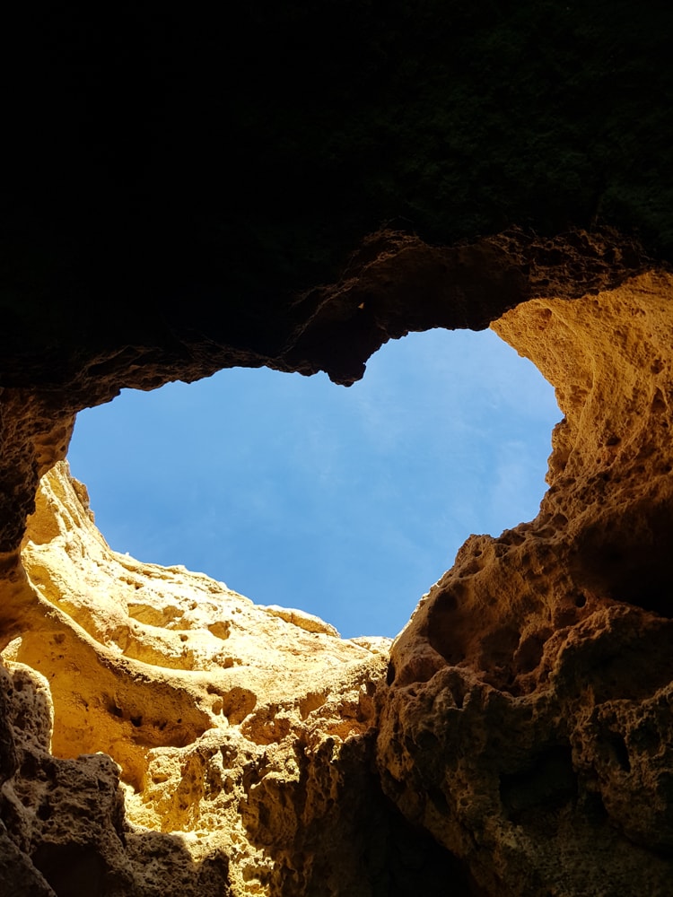 coeur grotte Algarve