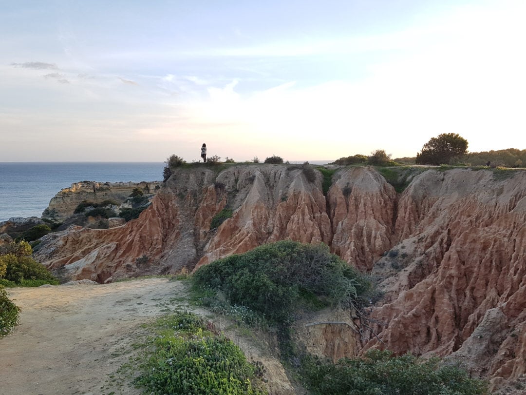 coucher de soleil en Algarve