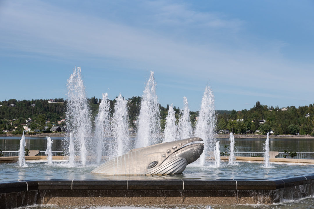 Fontaine à Chicoutimi