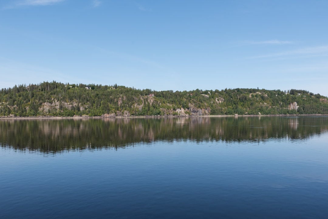 Rivière Saguenay à Chicoutimi