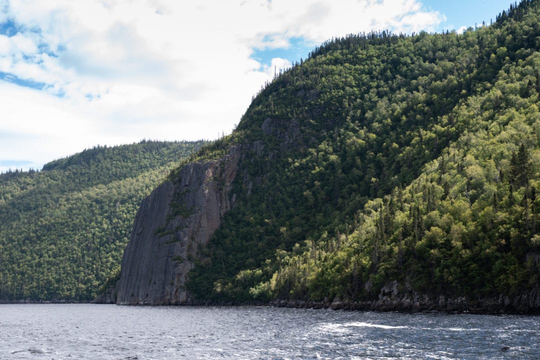 Croisière sur le fjord de Saguenay