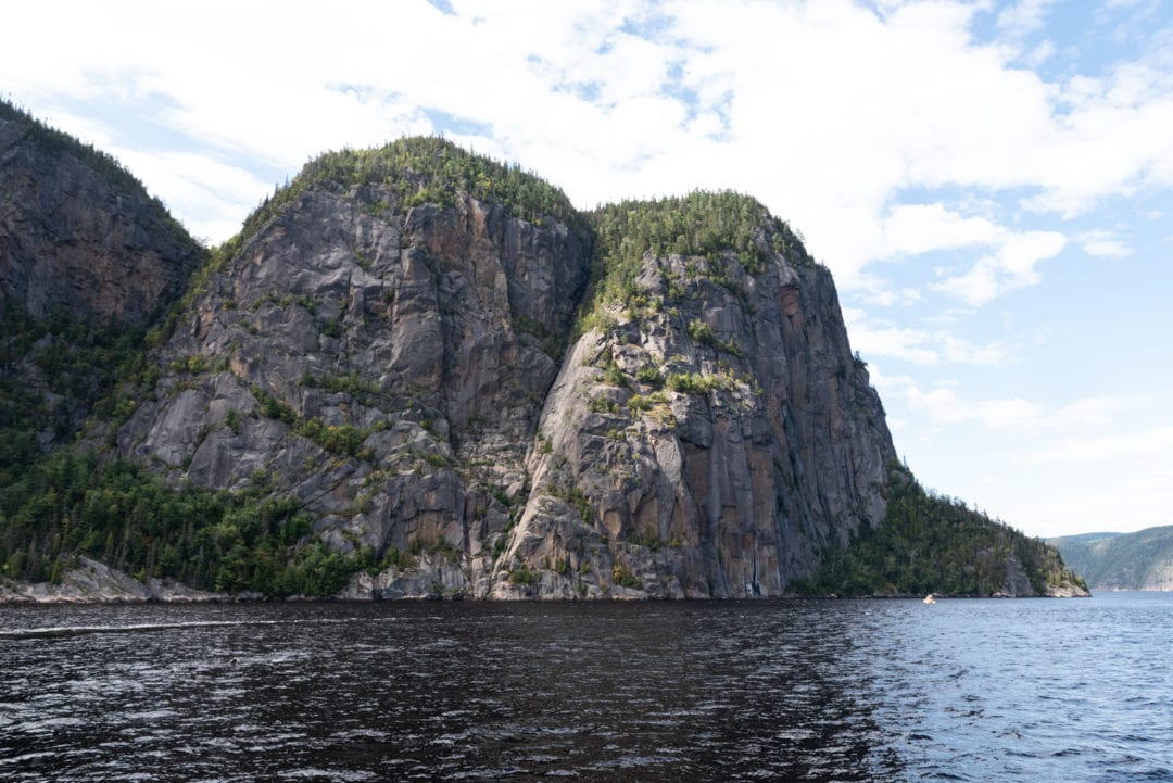 Croisière sur le fjord de Saguenay