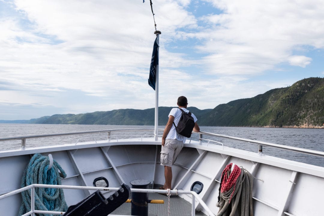 Croisière sur le fjord de Saguenay