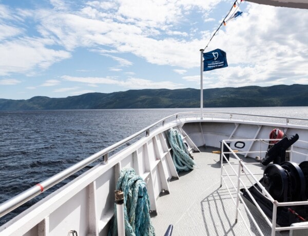 Croisière sur le fjord de Saguenay