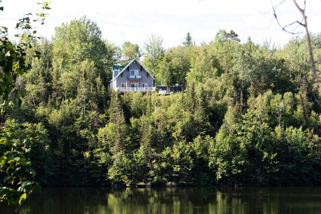 maison typique route du fjord Québec