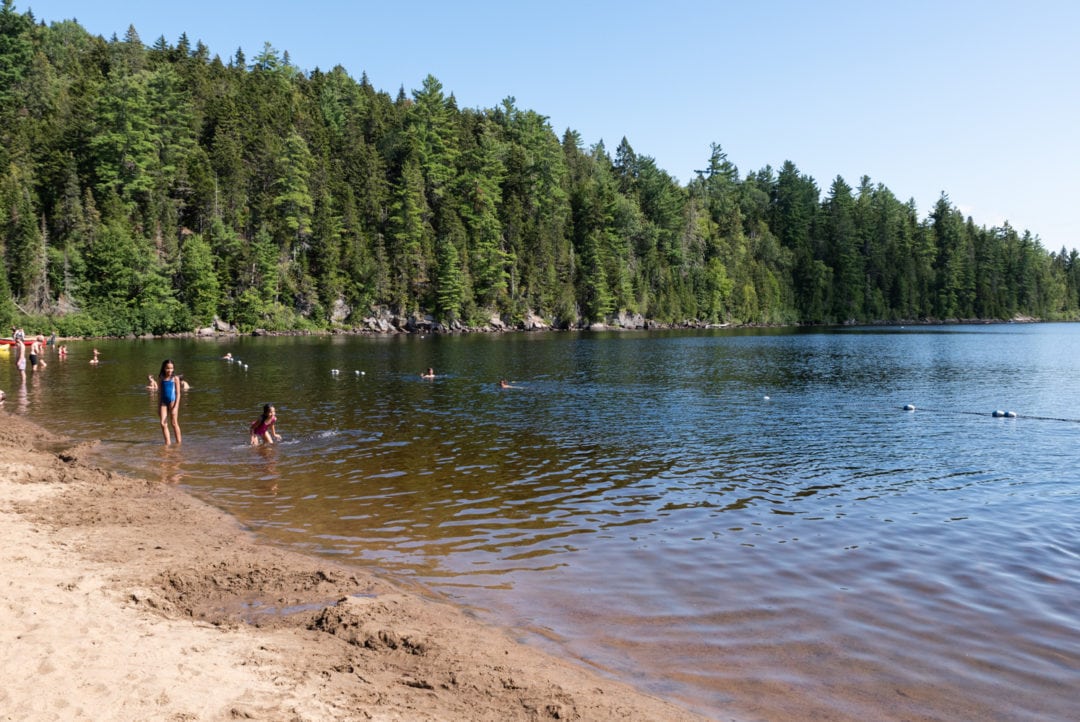 Lac Edouard au Parc National de la Mauricie