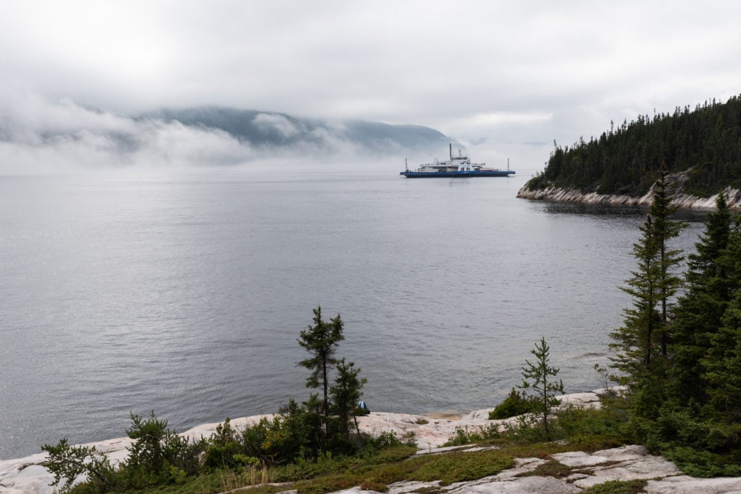 Traversier à Tadoussac