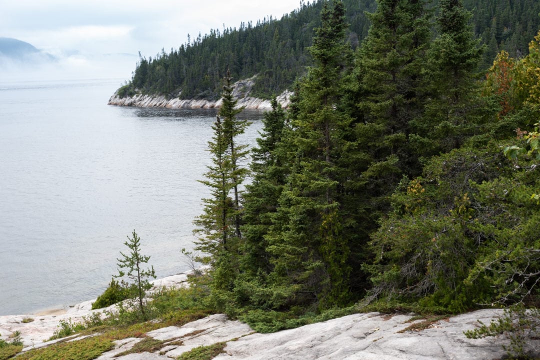 Pointe de l'Islet à Tadoussac