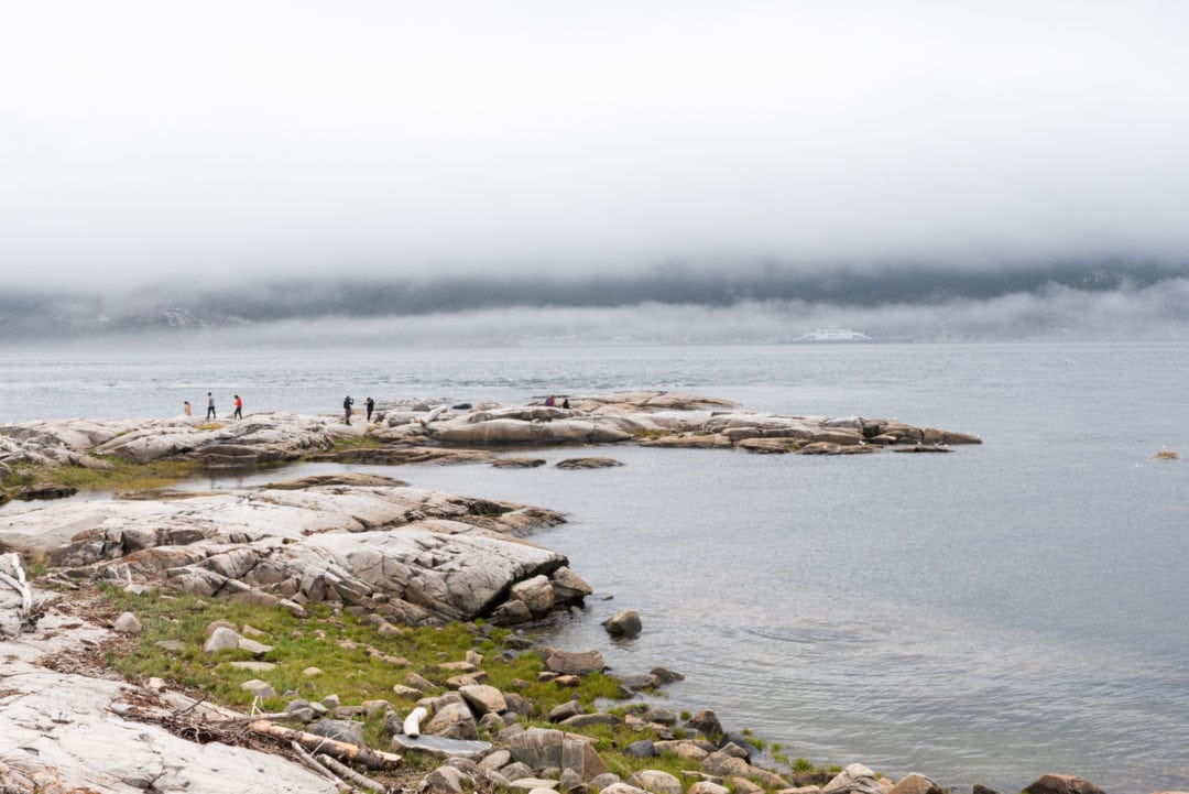 pointe de l'islet à tadoussac