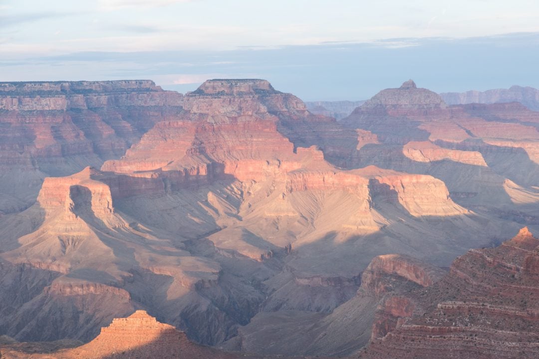 Panorama sur le Grand Canyon