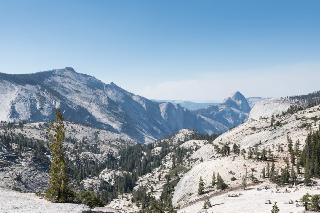 Olmsted Point sur la Tioga Road
