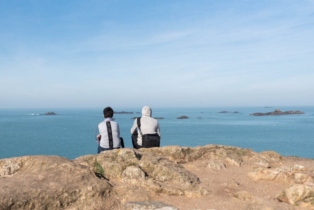 vue sur la baie de saint-malo