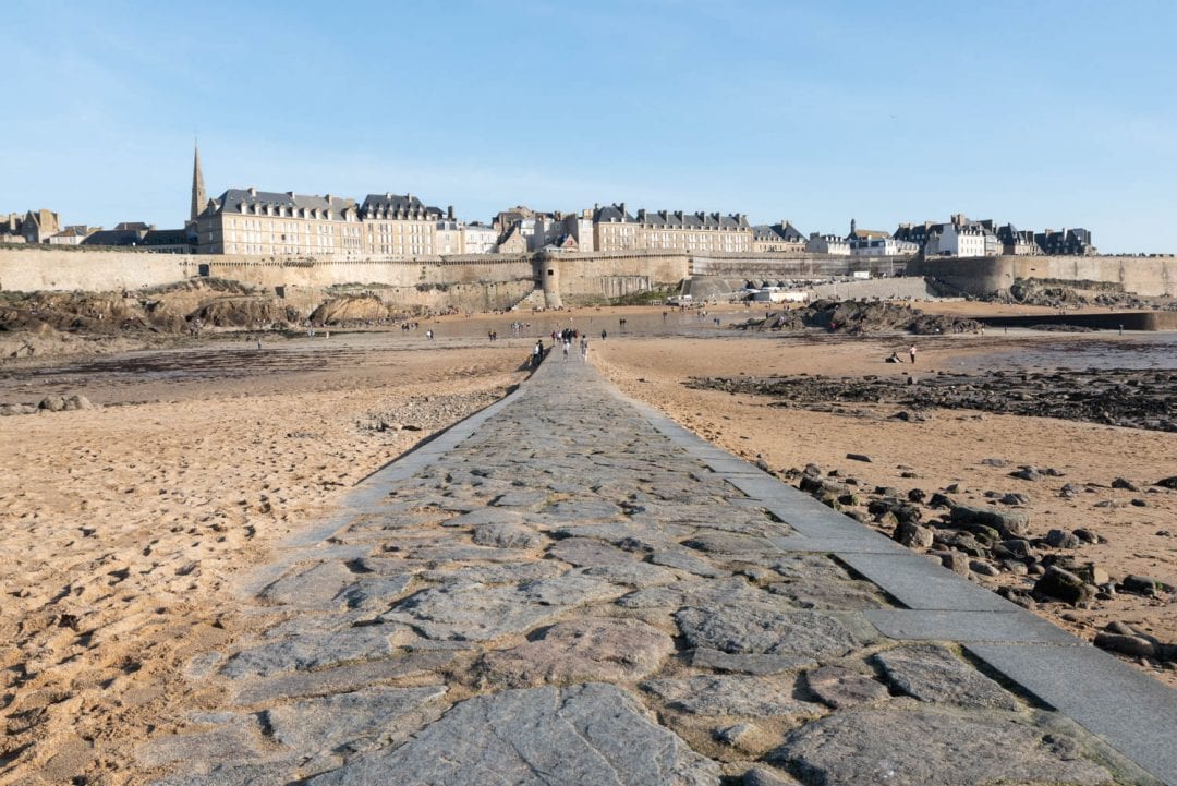 Vue sur Saint-Malo Intra-Muros