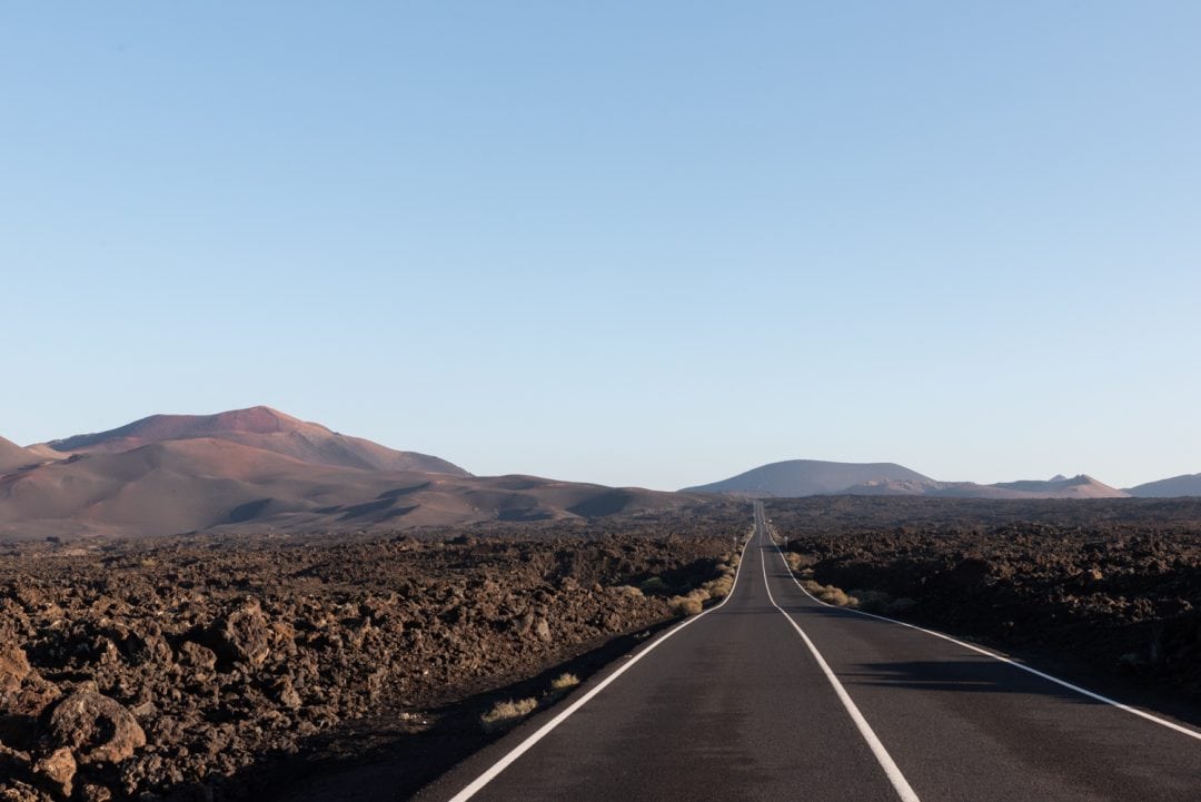 route à lanzarote