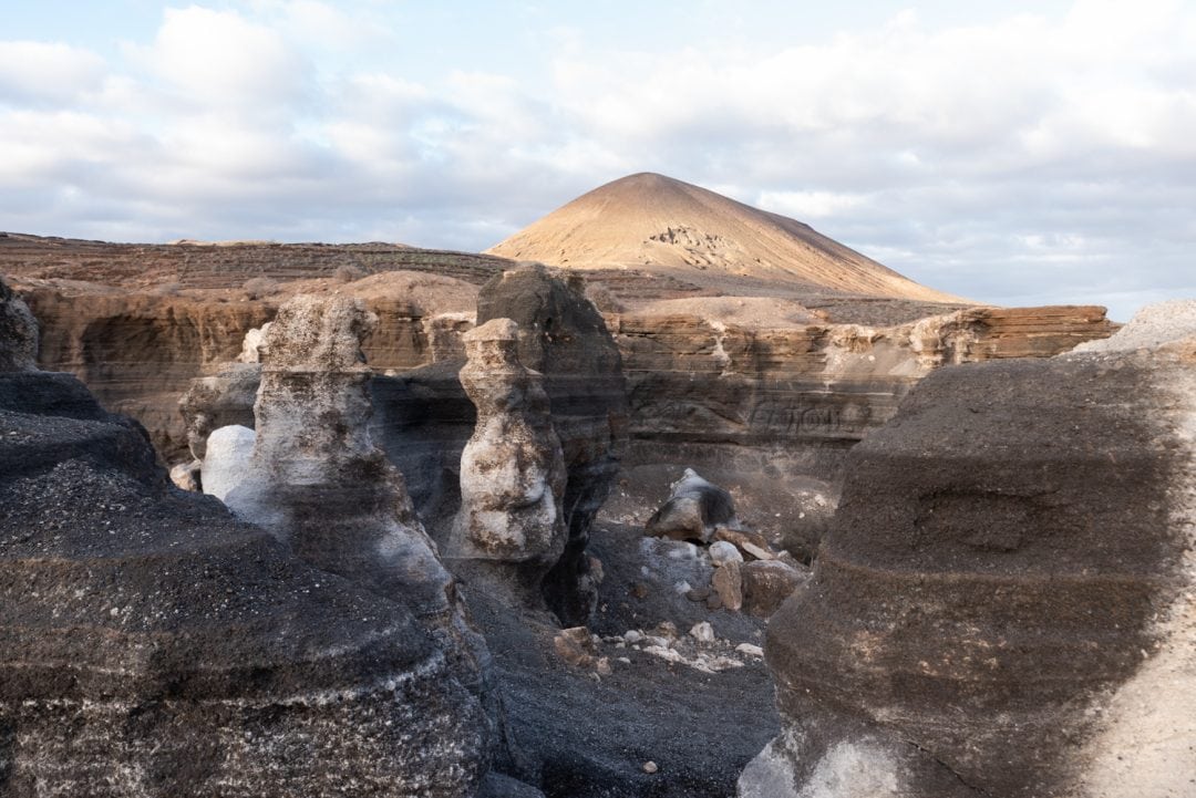 Paysage lunaire de Lanzarote