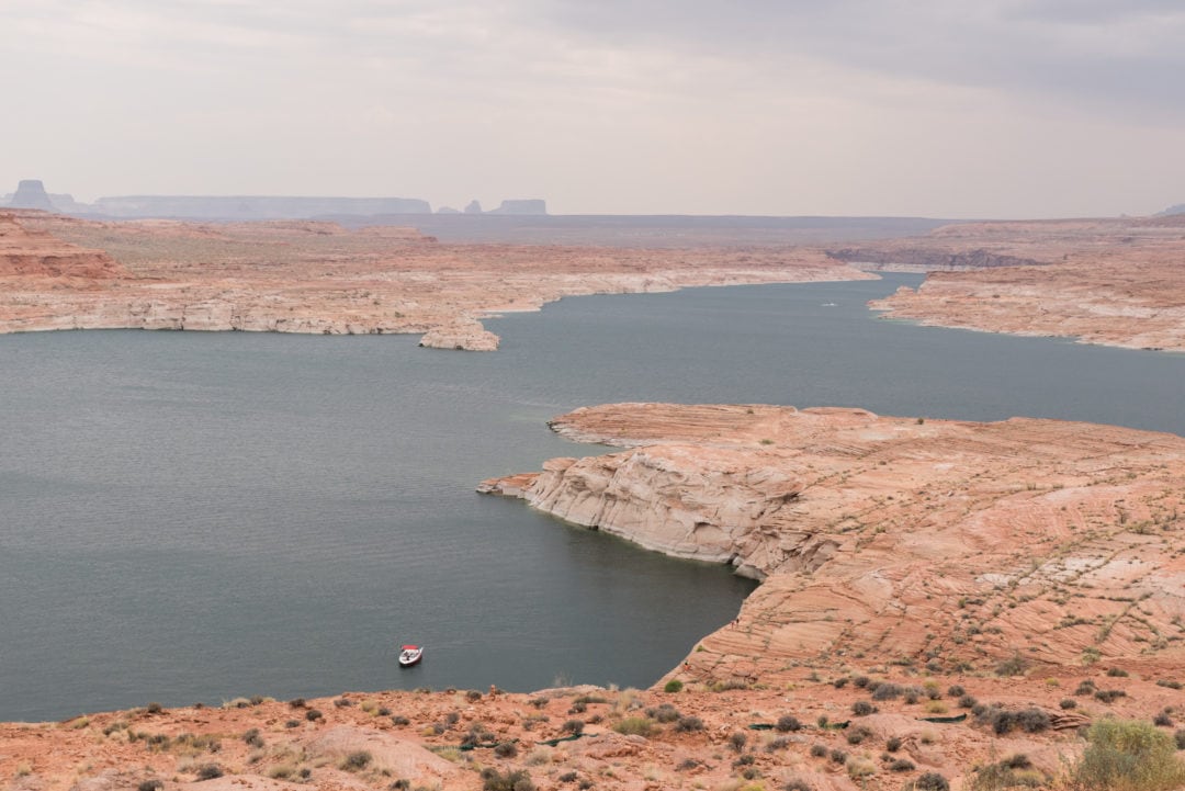 Vue sur le Lac Powell