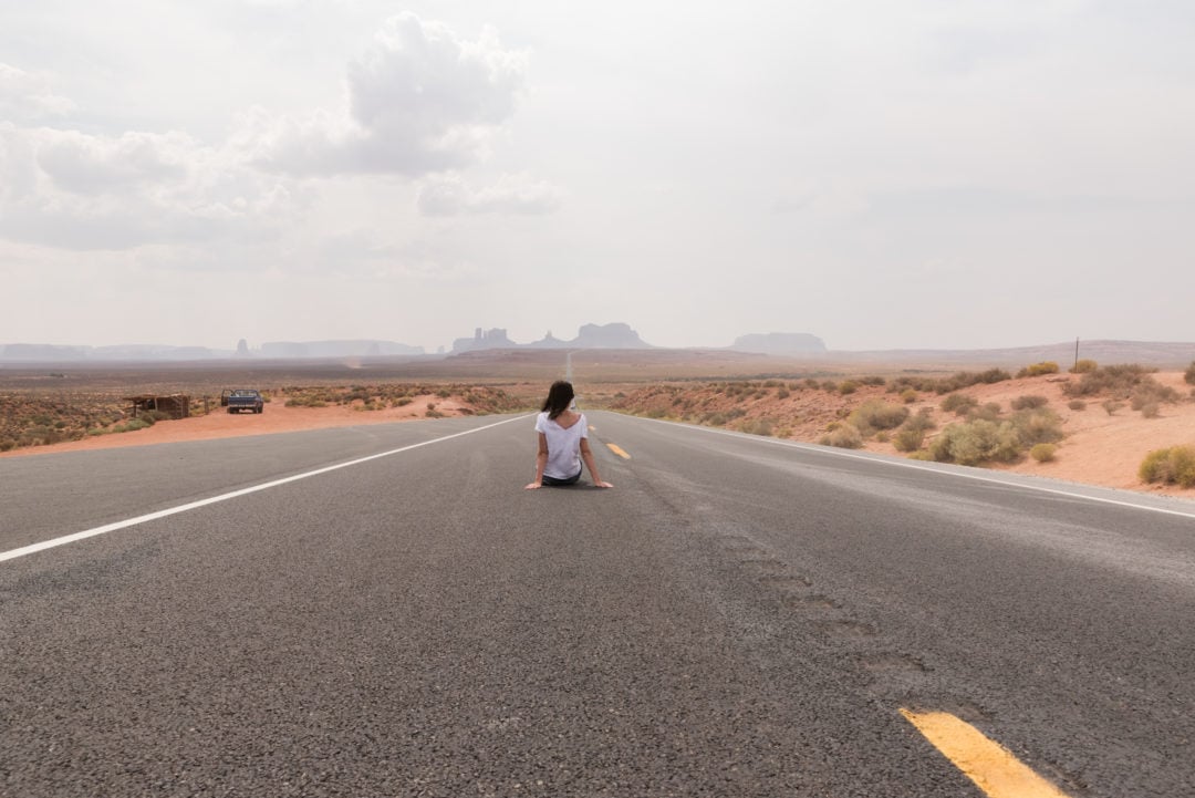 Sur la route vers Monument Valley