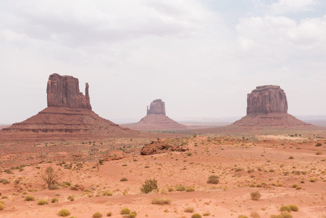 Vue sur Monument Valley