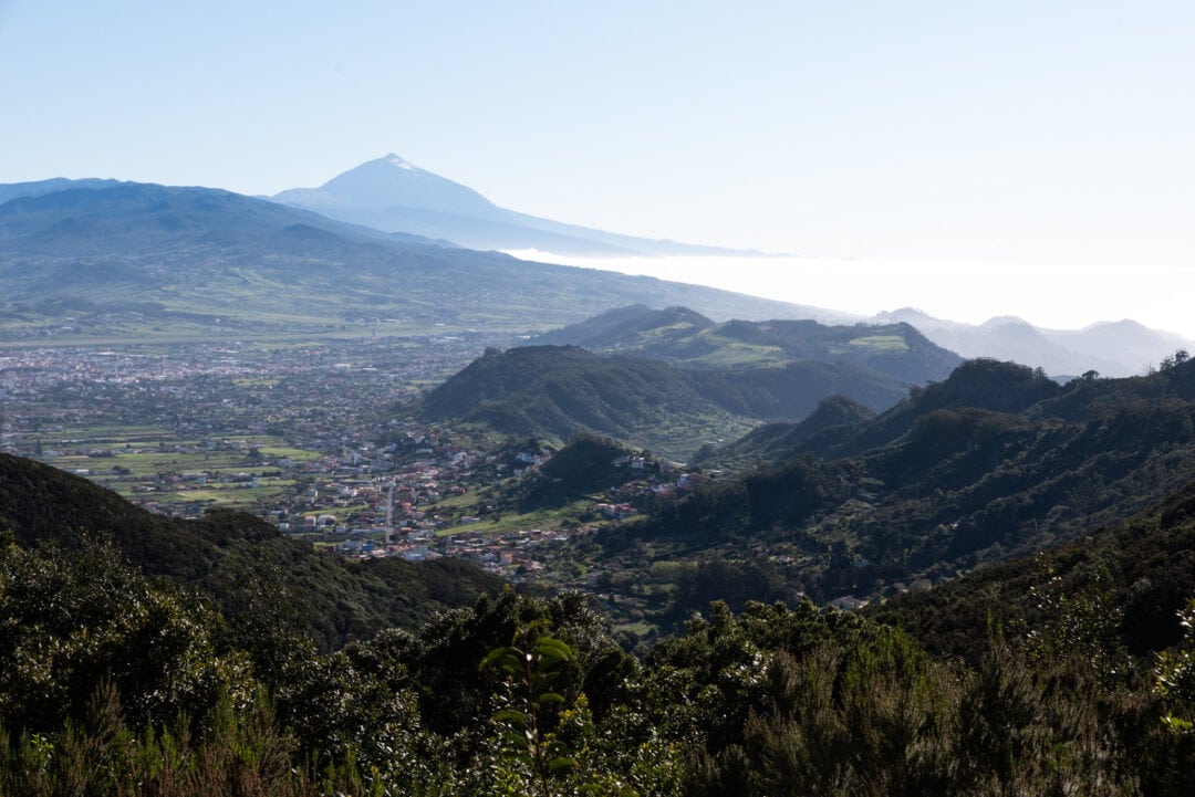 Point de vue depuis le mirador de Cruz del Carmen