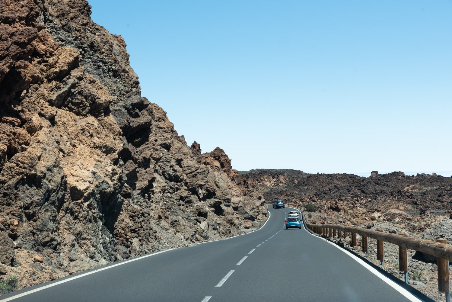 route tf21 parc national du teide