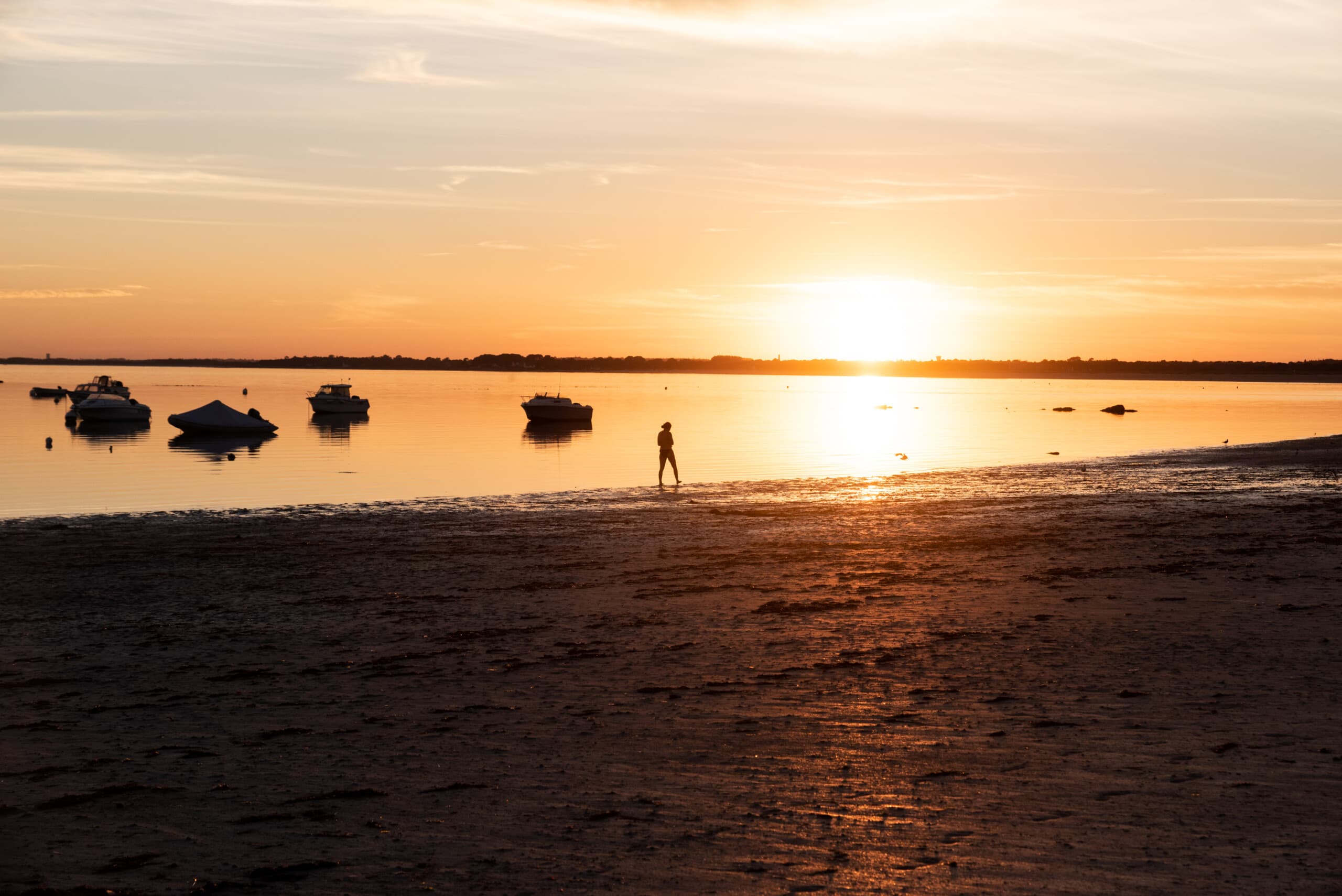 coucher de soleil fouesnant