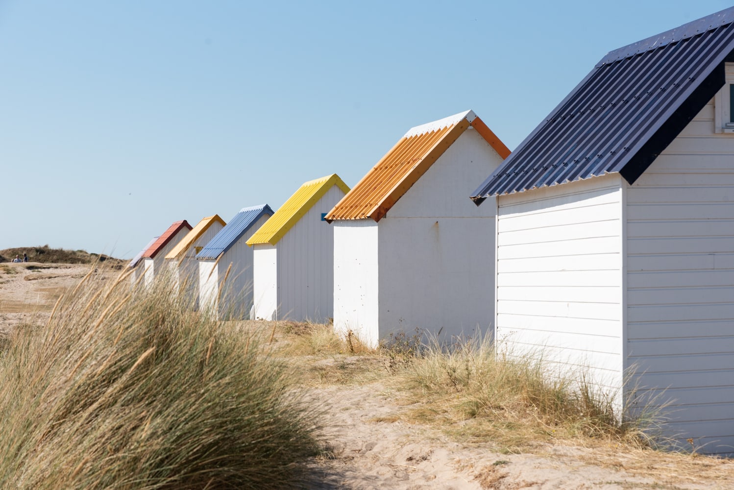 Cabanes de Gouville-sur-Mer