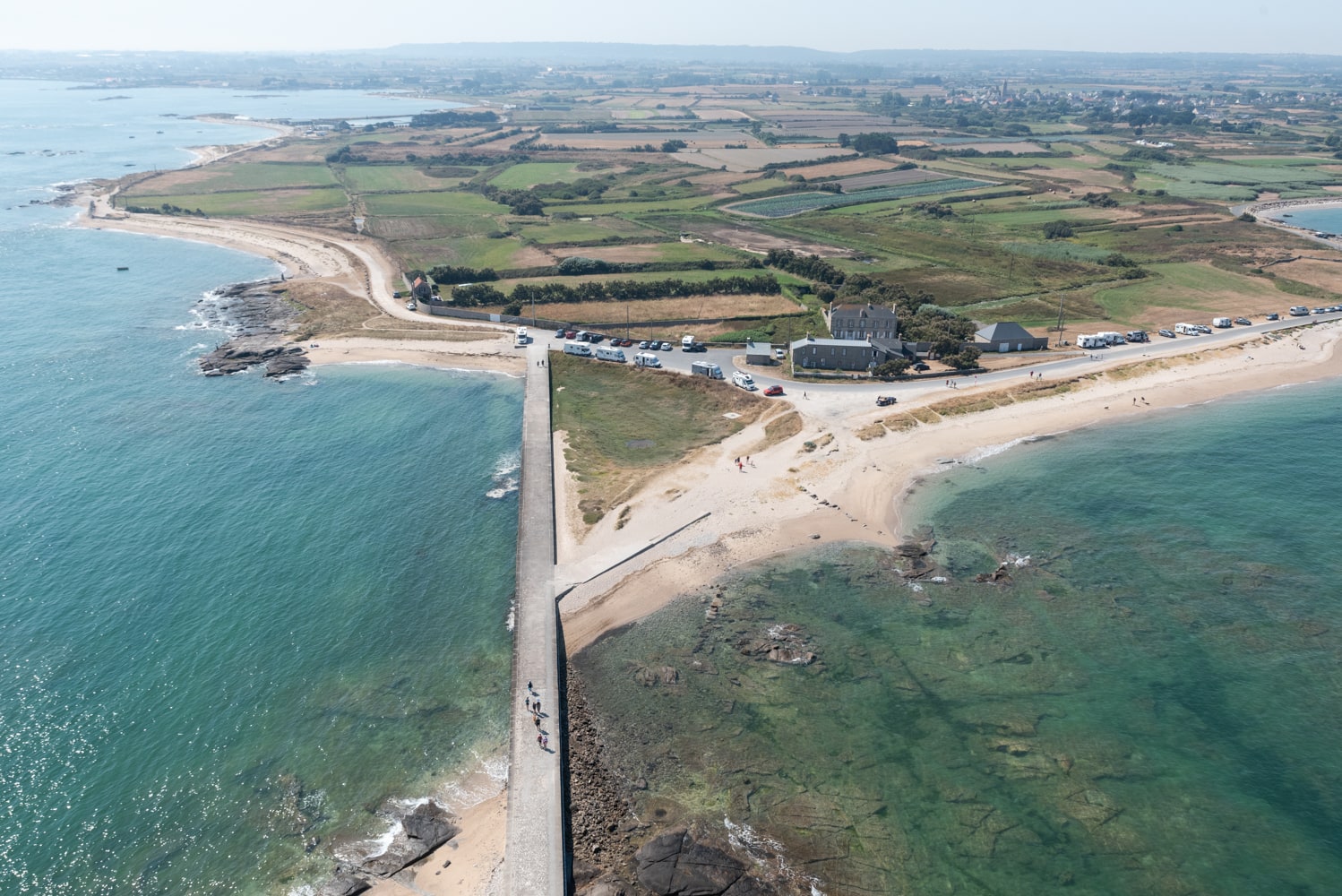 Vue depuis le phare de Gatteville