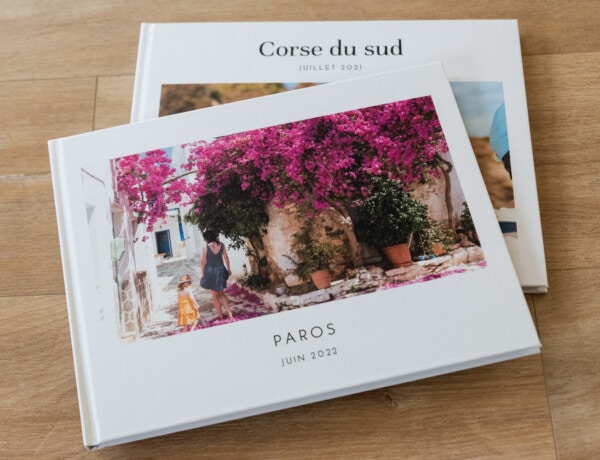créer un album photo de souvenirs de voyage Rosemood
