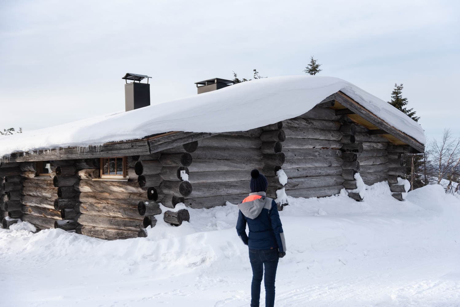 chalet en laponie finlandaise