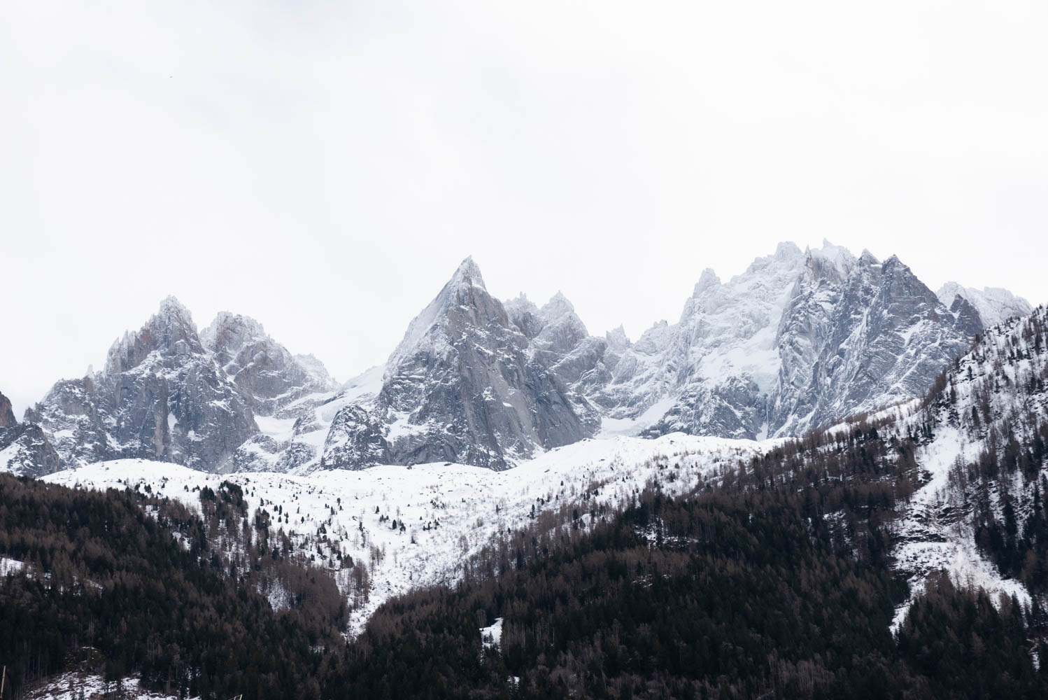 montagnes Chamonix