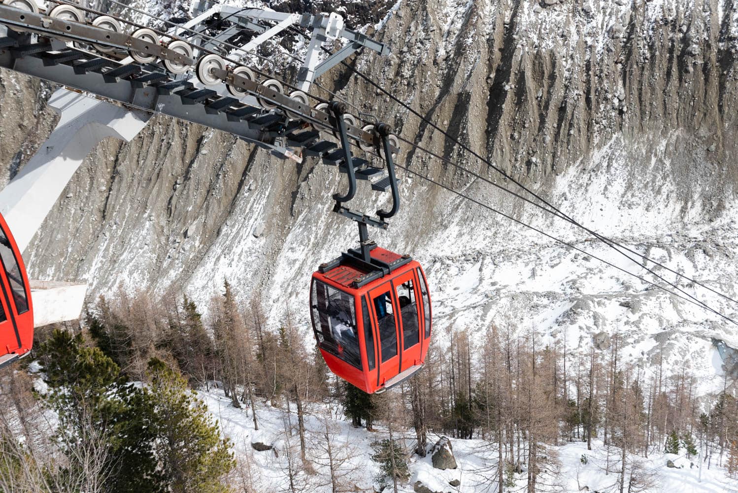 téléphérique mer de glace